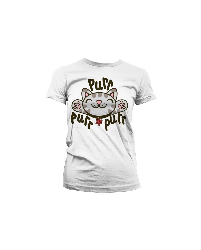 THE BIG BANG - T-Shirt GIRL Soft Kitty Purr-Purr-Purr - White (S)
