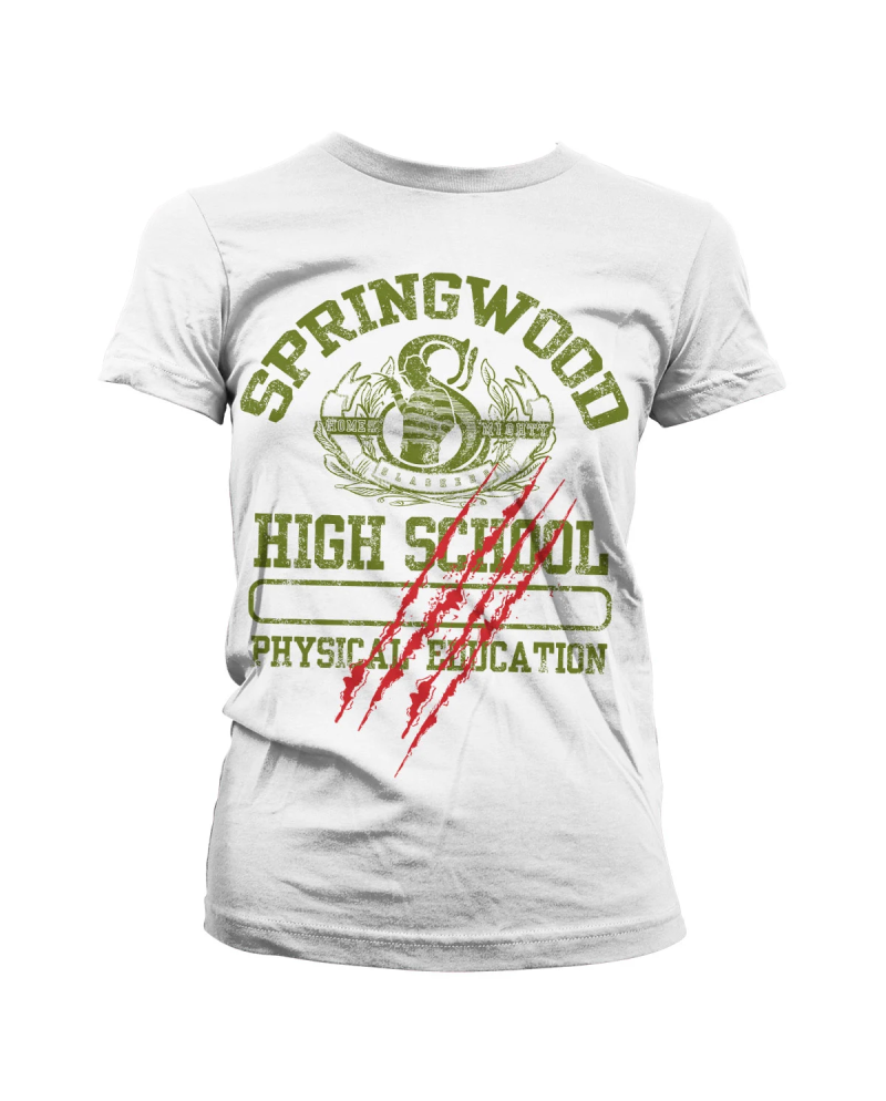 A NIGHTMARE ON ELM STREET - T-Shirt Springwood High School GIRLY (XXL)