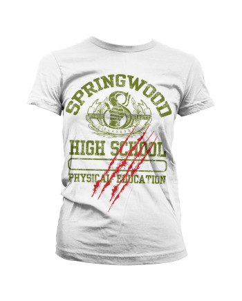 A NIGHTMARE ON ELM STREET - T-Shirt Springwood High School GIRLY (XXL)