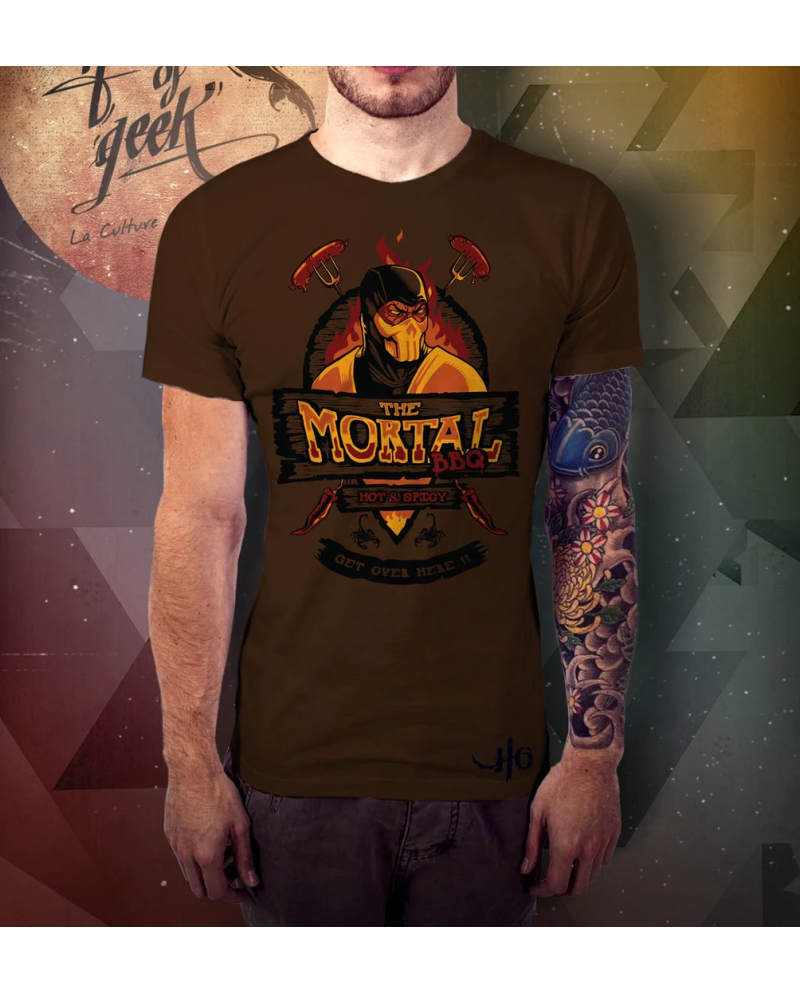 HG CREATION - T-Shirt Mortal BBQ (XXL)
