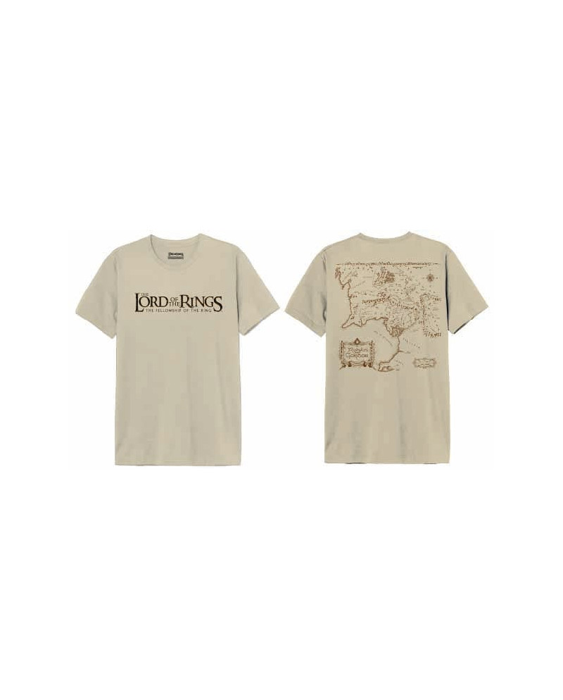 LORD OF THE RINGS - Gondor Map - T-Shirt Men (M)