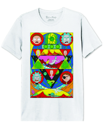 RICK AND MORTY - Rick & Morty Land - T-Shirt Men (XXL)