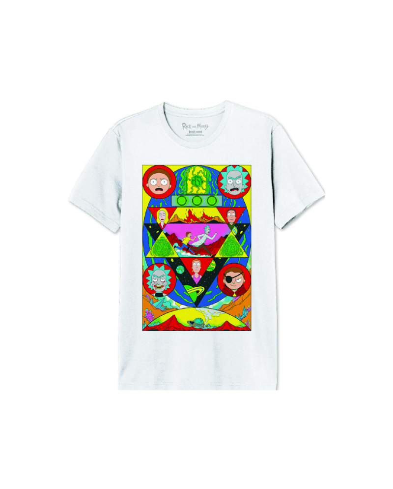 RICK AND MORTY - Rick & Morty Land - T-Shirt Men (XXL)