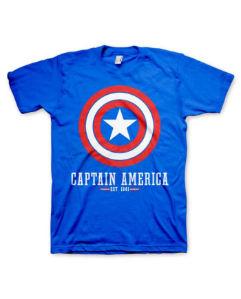 CAPTAIN AMERICA - Blue - T-Shirt (XXL)
