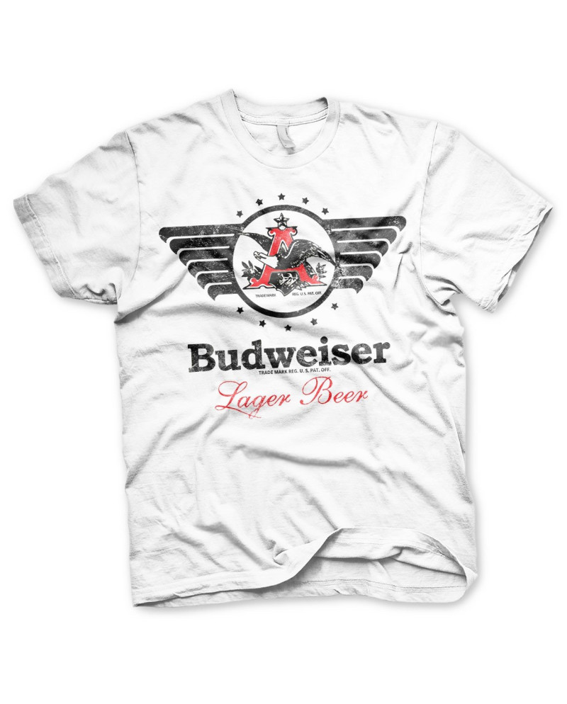 BEER - Budweiser Vintage Eagle - T-Shirt - (M)