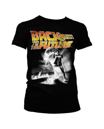 BACK TO THE FUTURE - T-Shirt Poster GIRL (M)
