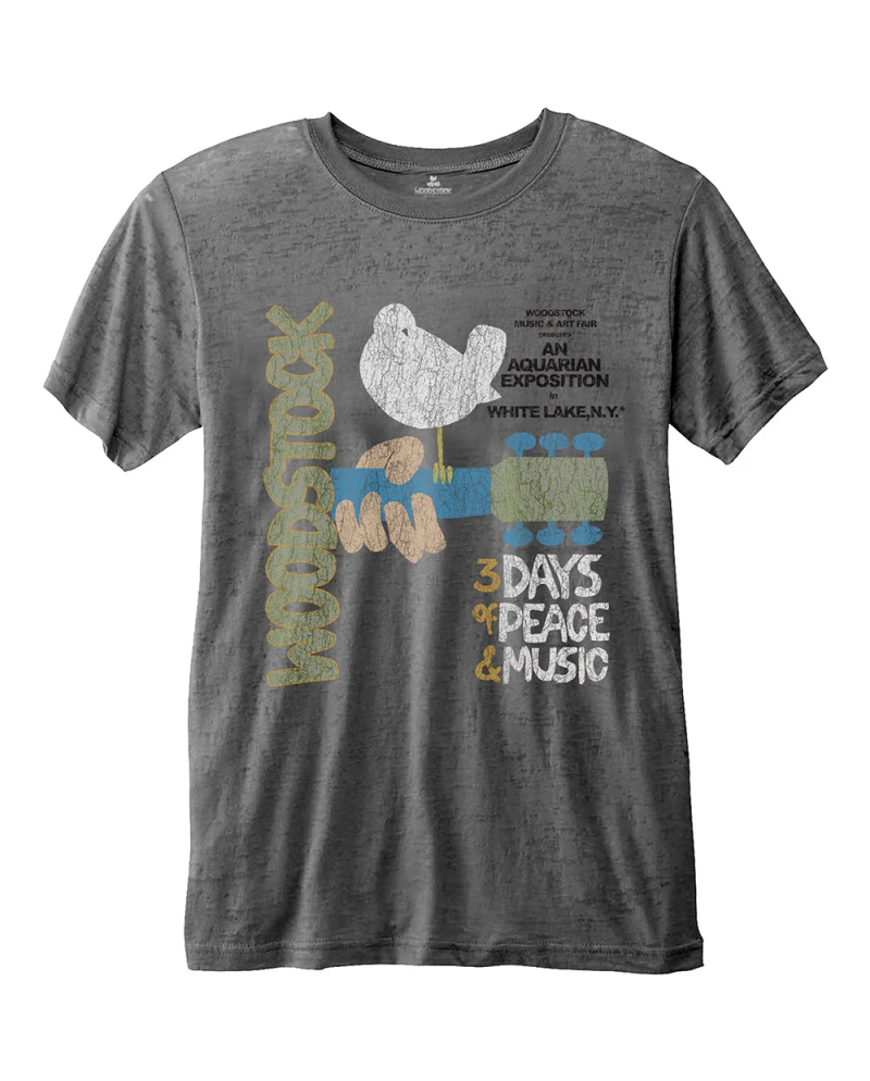 WOODSTOCK - T-Shirt RWC - Classic Vintage Poster (XL)