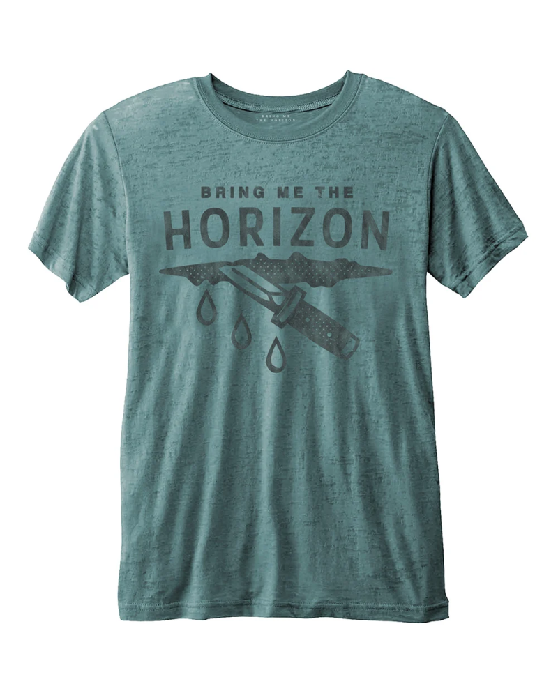 BRING ME THE HORIZON - T-Shirt - Wound - Turquoise - Men (XL)