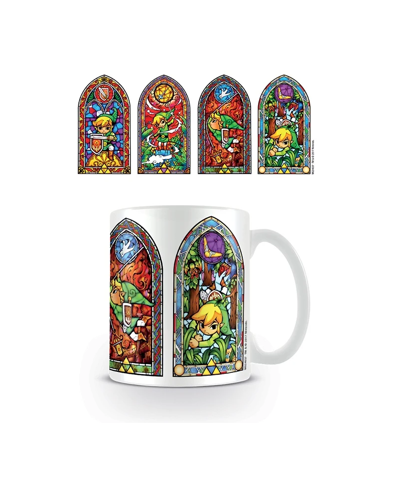 THE LEGEND OF ZELDA - Mug - 300 ml - Stained Glass