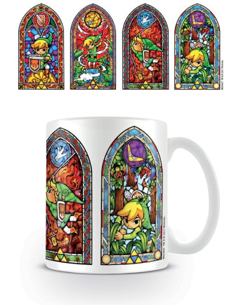 THE LEGEND OF ZELDA - Mug - 300 ml - Stained Glass