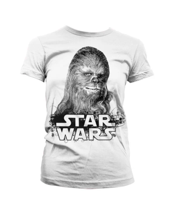 STAR WARS - T-Shirt Chewbacca - GIRLY (M)