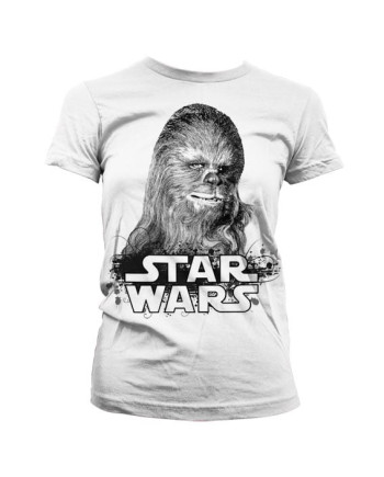 STAR WARS - T-Shirt Chewbacca - GIRLY (M)