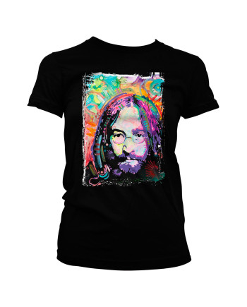 MUSIC - T-Shirt COLORFULL John Lennon'S Mind - GIRL (L)