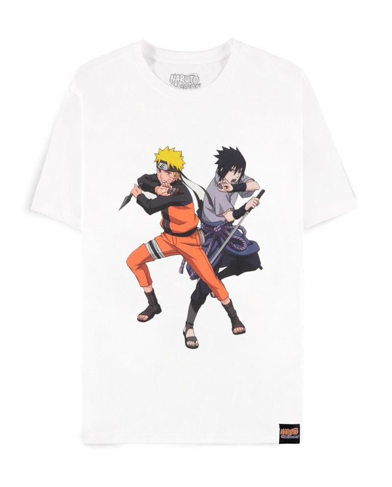 NARUTO SHIPPUDEN - Sasuke & Naruto - Men's T-Shirt (M)