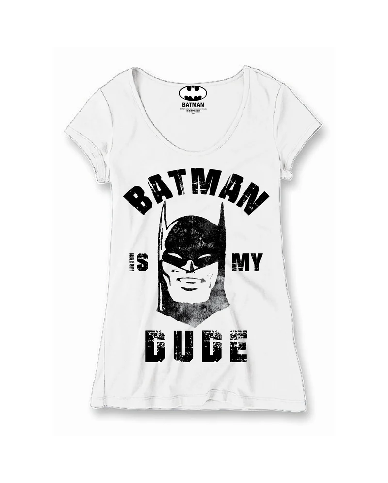 BATMAN - T-Shirt Batman is My Dude - GIRL (M)
