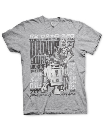 STAR WARS 7 - T-Shirt Droids Night (XL)