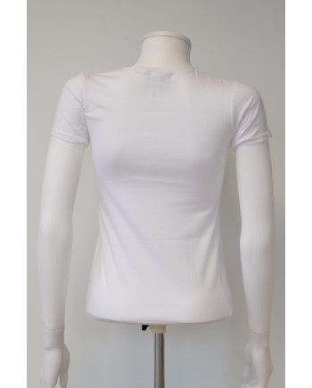 SKELANIMALS - T-Shirt VALENTIN Femme White Basic (XL)