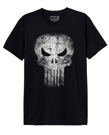 MARVEL - Punisher Skull Distress - T-Shirt Men (XL)