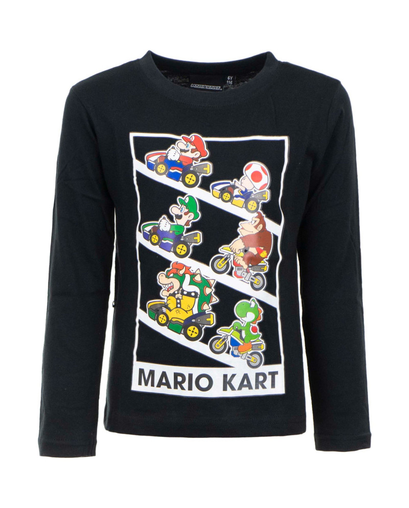 SUPER MARIO - Mario Kart - Kids Long Sleeves T-Shirt - 5 Years