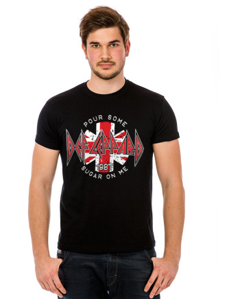 DEP LEPPARD - T-Shirt Pour Some Sugar On Me (XXL)