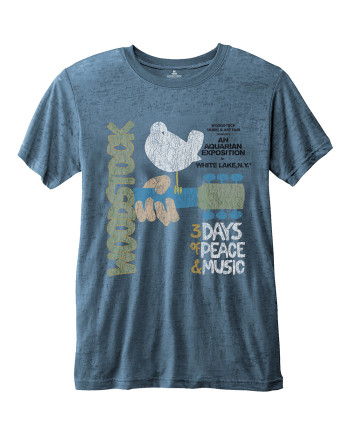 WOODSTOCK - T-Shirt RWC - Classic Vintage Poster (S)