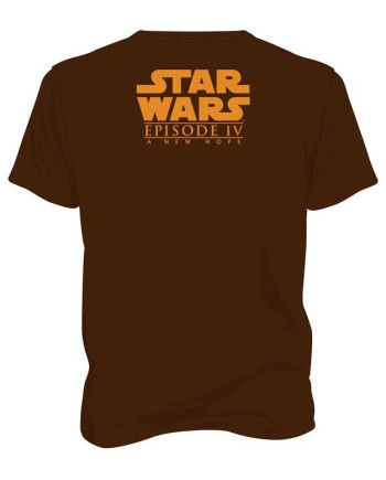 STAR WARS - T-Shirt Tatooine - Brown (L)