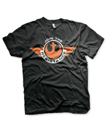 STAR WARS 7 - T-Shirt Join The Resistance Black (S)