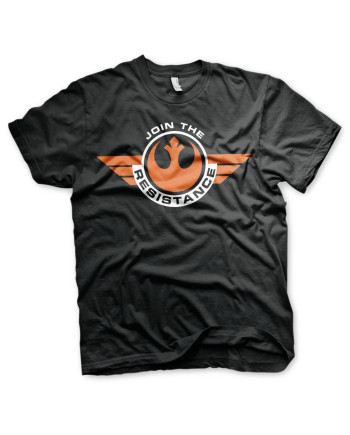 STAR WARS 7 - T-Shirt Join The Resistance Black (S)