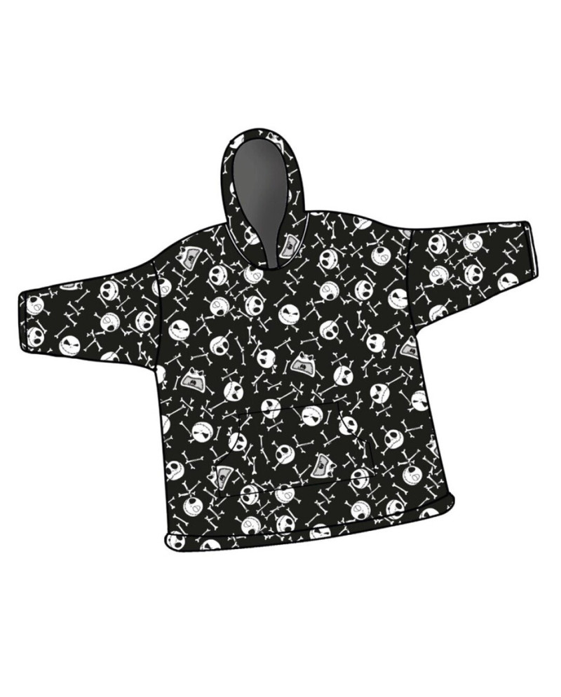 NIGHTMARE BEFORE CHRISTMAS - Jack - Sweat Poncho - Adult Size