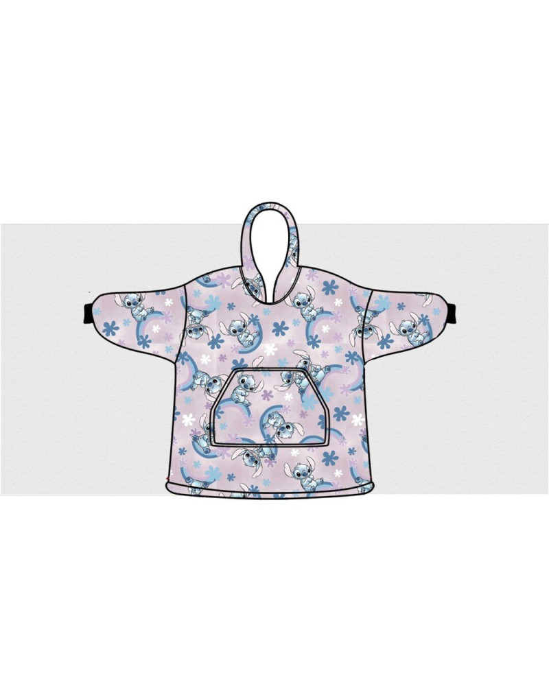 LILO & STITCH - Stitch - Sweat Poncho - Children Size (7-14 Years)