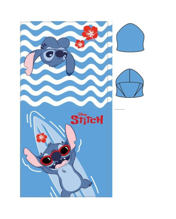 DISNEY - Stitch "Sea" - Poncho 55x110cm