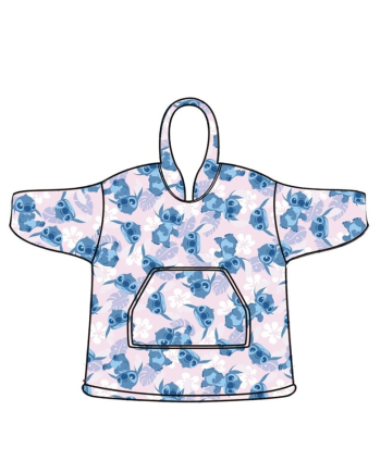 LILO & STITCH - Sweat Poncho - Adult Size