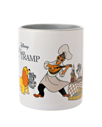 DISNEY - Lady & The Tramp - Inner Colored Mug  - 11oz