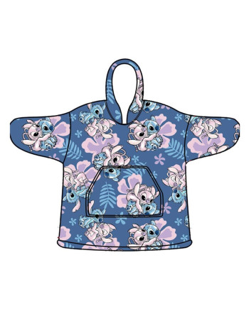 LILO & STITCH -Stitch & Angel-Sweat Poncho -Children Size (7-14 Years)