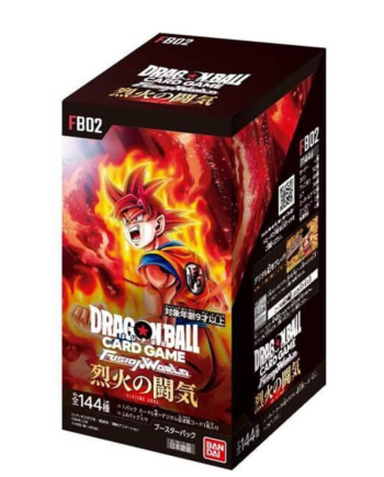 Dragon Ball Super Card Game – Fusion World FB02 – Booster Blazing Aura – 6 cartes
