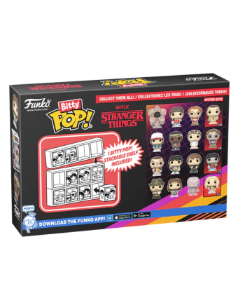 STRANGER THINGS - Bitty Pop 4 Pack 2.5cm - Eleven