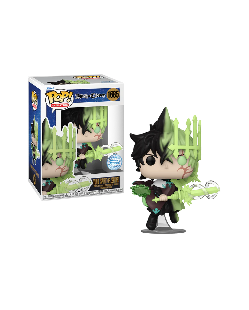 BLACK CLOVER - POP Animation N° 1685 - Yuno (Spirit of Zephyr)
