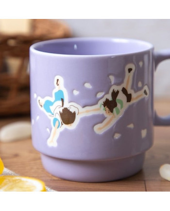 SPIRITED AWAY - Chihiro & Haku - Embossed colour mug