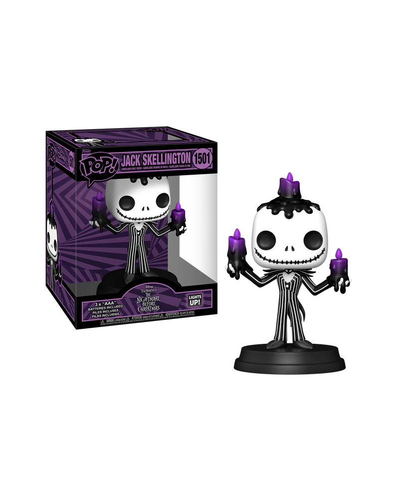 NIGHTMARE BEFORE CHRISTMAS - POP Super N° 1501 - Jack (Lights Up!)