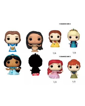 DISNEY PRINCESS - Bitty Pop 4 Pack 2.5cm - Belle