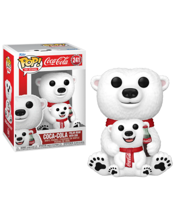 COCA-COLA - POP & Buddy N° 241 - Coca-Cola Polar Bear with Cub