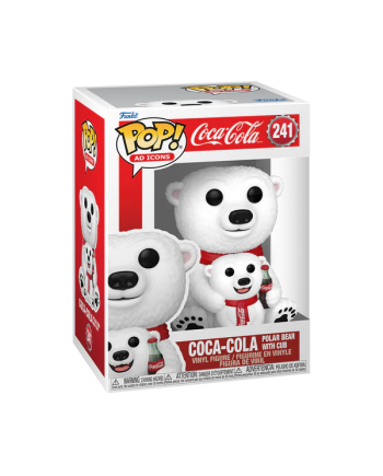 COCA-COLA - POP & Buddy N° 241 - Coca-Cola Polar Bear with Cub