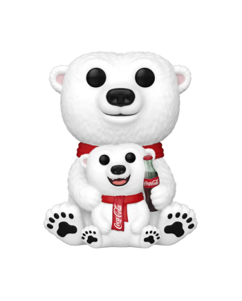 COCA-COLA - POP & Buddy N° 241 - Coca-Cola Polar Bear with Cub