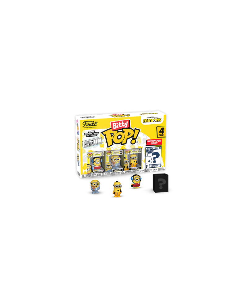MINIONS - Bitty Pop 4 Pack 2.5cm - Roller Skating Stuart