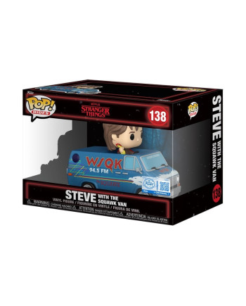 STRANGER THINGS S5 - POP Ride DLX N° 138 - Steve with Squawk van