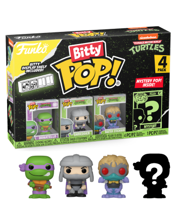TEENAGE MUTANT NINJA TURTLES - Bitty Pop 4 Pack 2.5cm - Donatello