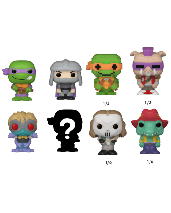 TEENAGE MUTANT NINJA TURTLES - Bitty Pop 4 Pack 2.5cm - Donatello