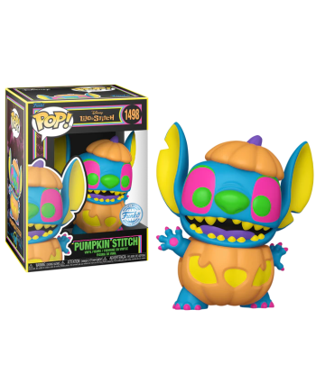 LILO & STITCH - POP Disney N° 1498 - Pumpkin Stitch (BLKLT)