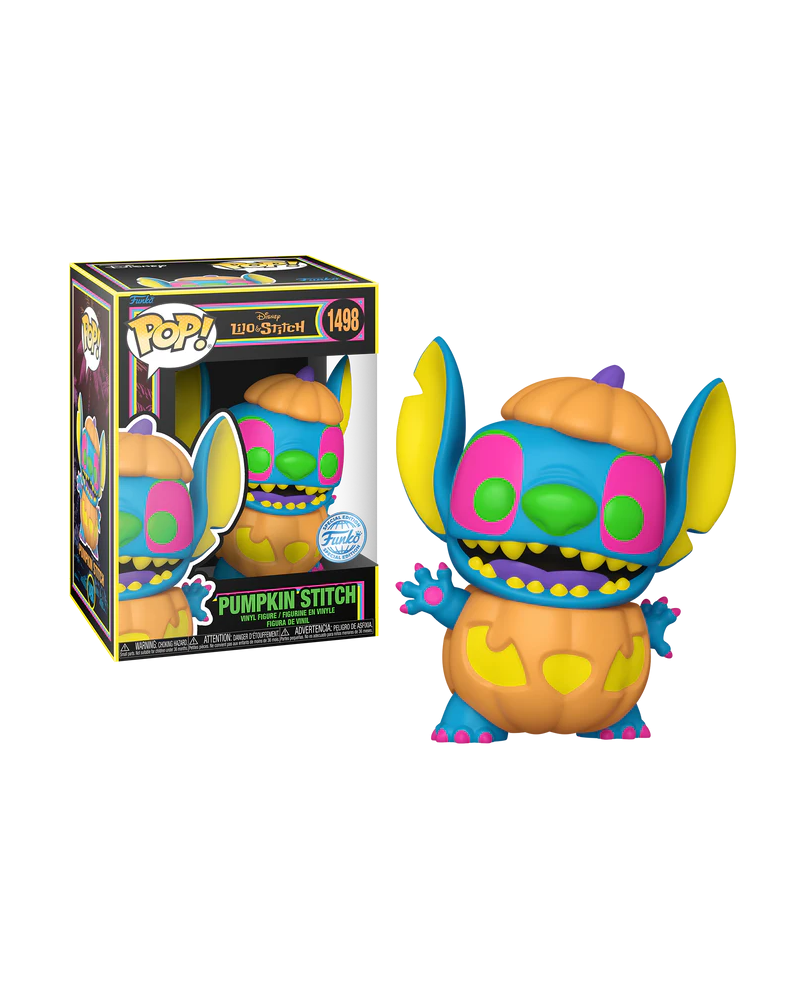LILO & STITCH - POP Disney N° 1498 - Pumpkin Stitch (BLKLT)