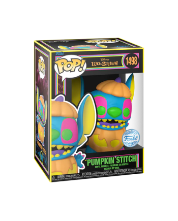 LILO & STITCH - POP Disney N° 1498 - Pumpkin Stitch (BLKLT)